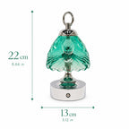 Lumaire™ Crystal Ambiance Lamp - Mint